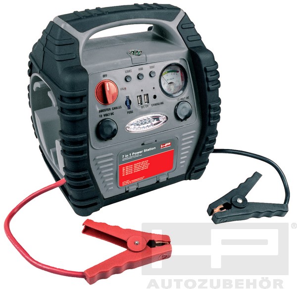 7in1 Tragbare Power Station, 12V/17Ah 