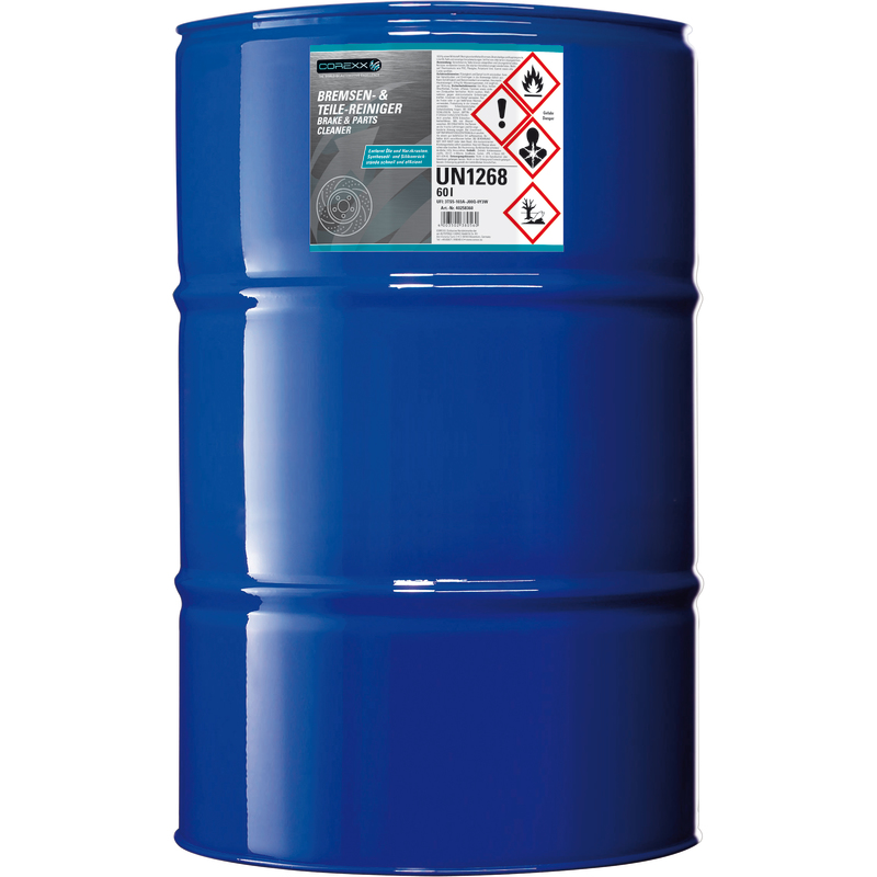 COREXX Bremsenreiniger 60 l, Blechfass 