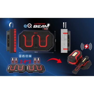 Ladepad mit zwei Ladepunkten, eQi UltimateBEAM 