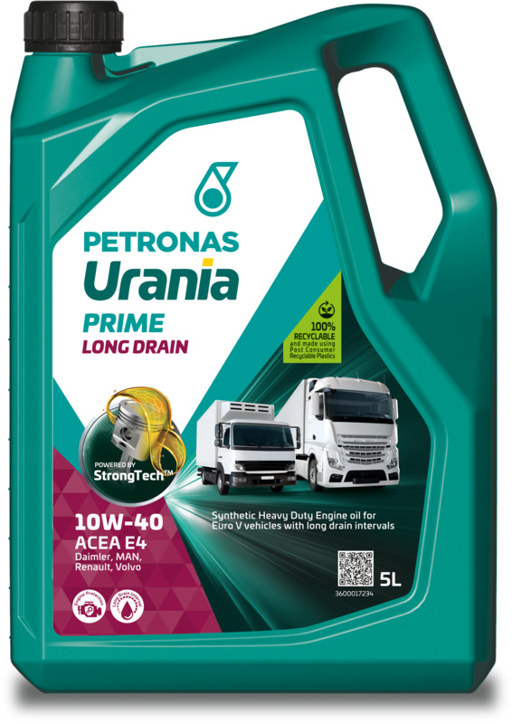 Urania Prime Long Drain 10W40, 5L 
